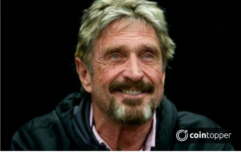 News: John McAfee Launches McAfeeMarketCap and McAfeeCrypto Team
