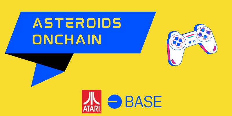 Atari brings their 1st classic game ‘Asteroids Onchain’ on base blockchain 