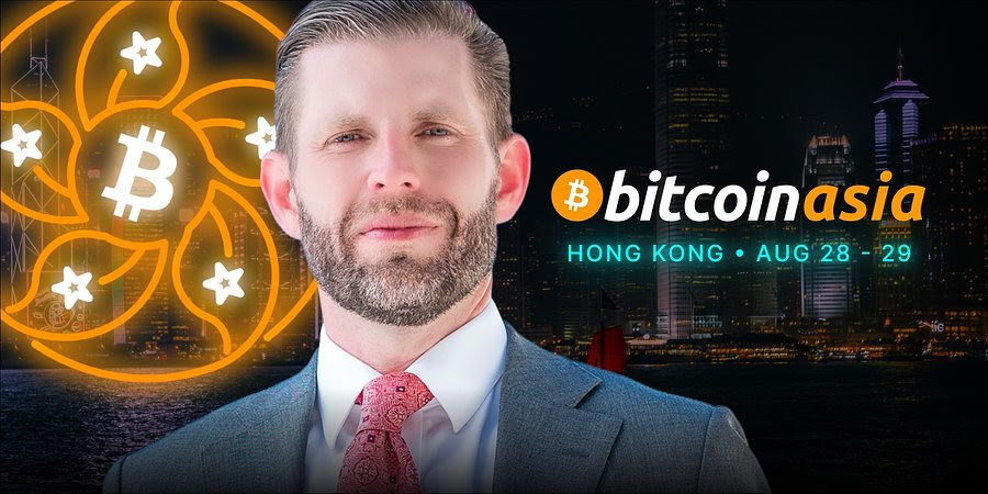 Eric Trump to Headline Bitcoin Asia 2025 in Hong Kong